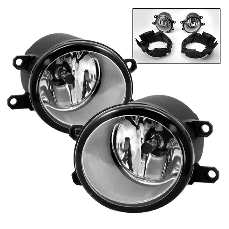 Spyder Toyota RAV4 06-08 OEM Fog Lights w/Switch Clear FL-TRAV406-C