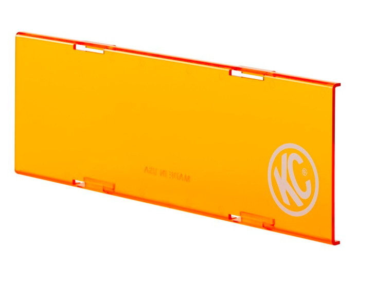 KC HiLiTES Shield for 10in. C-Series LED Light Bar (Single) - Amber