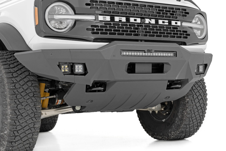 Front Bumper | Modular | Full Wings | DRL | Ford Bronco 4WD (2021-2022)