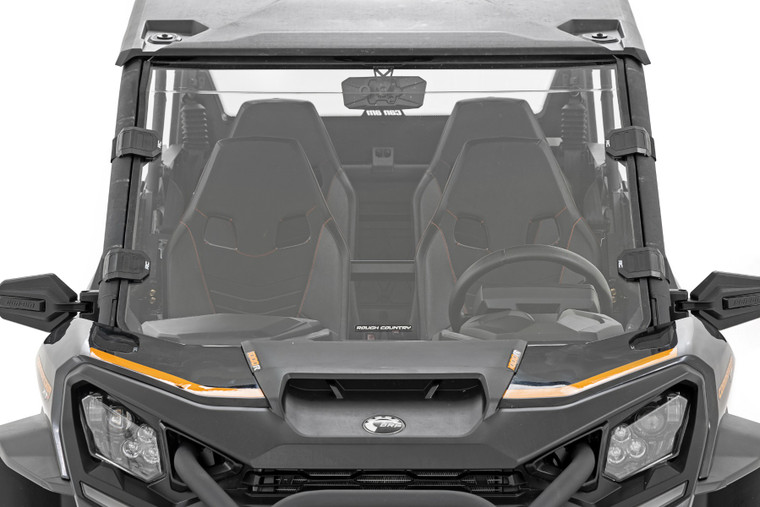 Full Windshield | Scratch Resistant | Can-Am Commander XT (2021-2022)