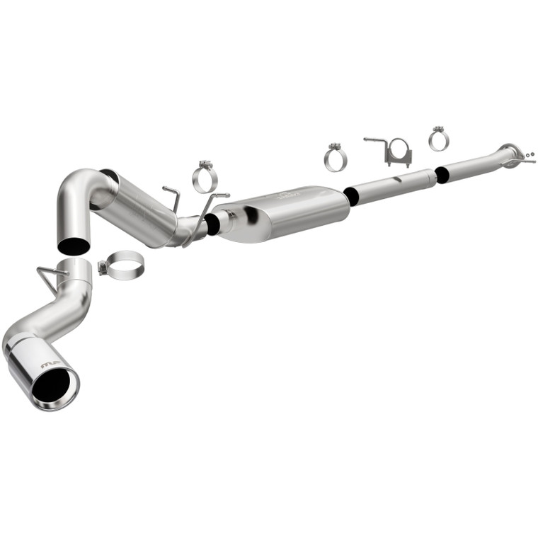 MagnaFlow 2022+ GM 2500/3500HD 6.6L Gas Single Passenger Side Rear Exit Cat-Back Exhaust