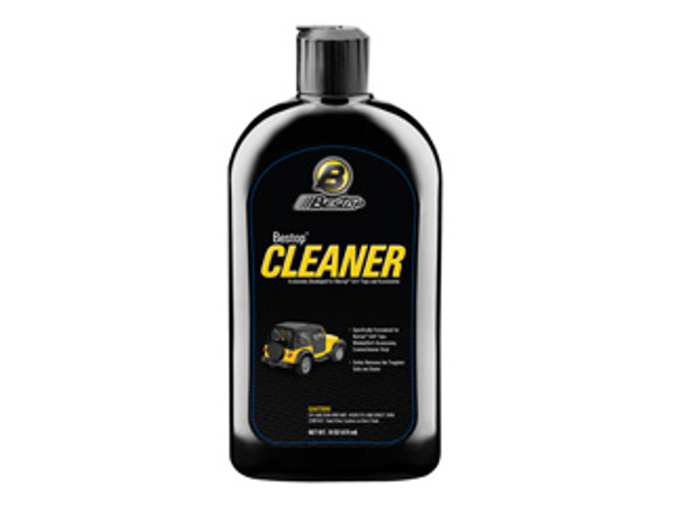 Bestop Cleaner  Retail Package  Price shown is for one 16 oz bottle; Do not use on vinyl windows; retail package