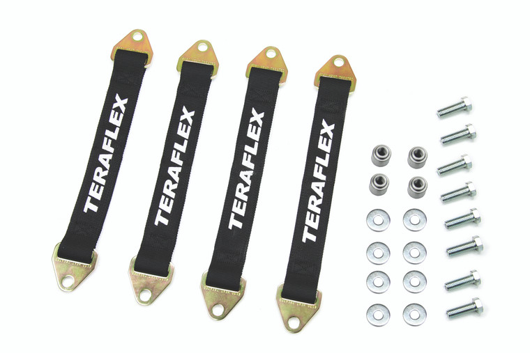 JK Front And Rear Limit Strap Kit 07-Pres Wrangler JK TeraFlex