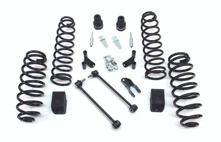 JK 4 Door 2.5 Lift Kit W/Shock Extensions 07-Pres Wrangler JK Unlimited TeraFlex