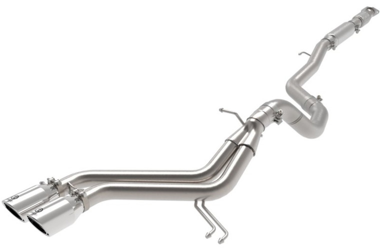 aFe Takeda 2-1/2in SS-304 Cat-Back Exhausts w/ Polished Tips 13-17 Hyundai Veloster L4-1.6L