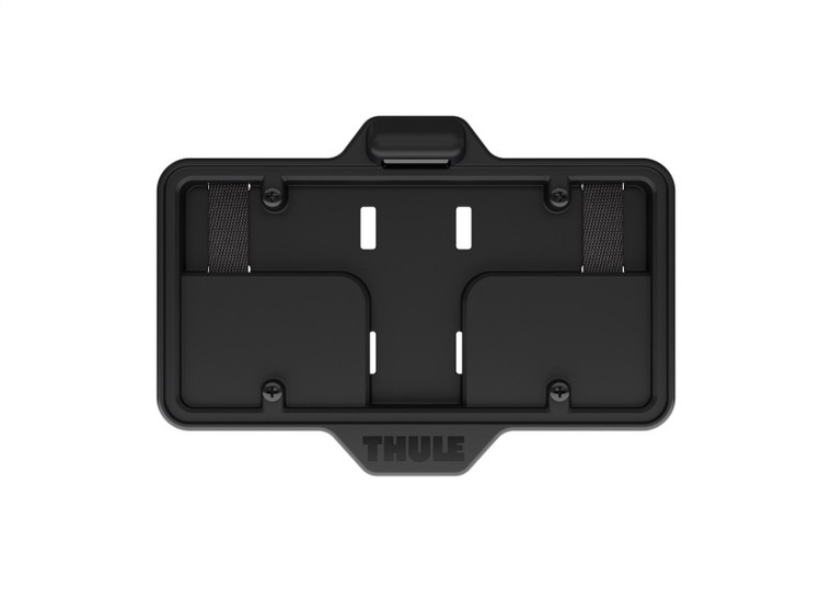 Thule License Plate Holder (For Hanging Hitch-Mount Bike Racks) - Black
