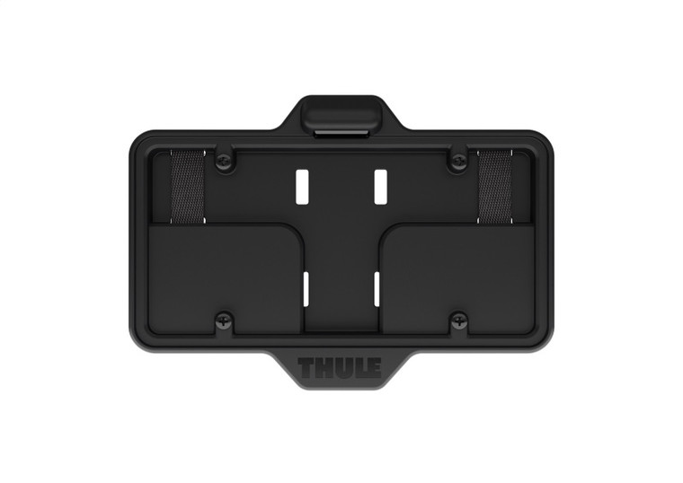 Thule License Plate Holder (For Hanging Hitch-Mount Bike Racks) - Black