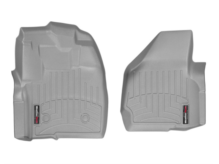 WeatherTech 12+ Ford F250/F350/F450/F550 Front FloorLiner - Grey 465821
