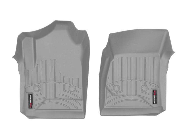 WeatherTech 14+ Chevrolet Silverado Front FloorLiner - Grey 465441
