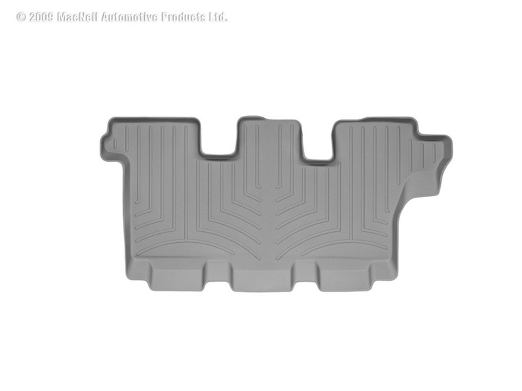 WeatherTech 09+ Kia Borrego Rear FloorLiner - Grey 461823