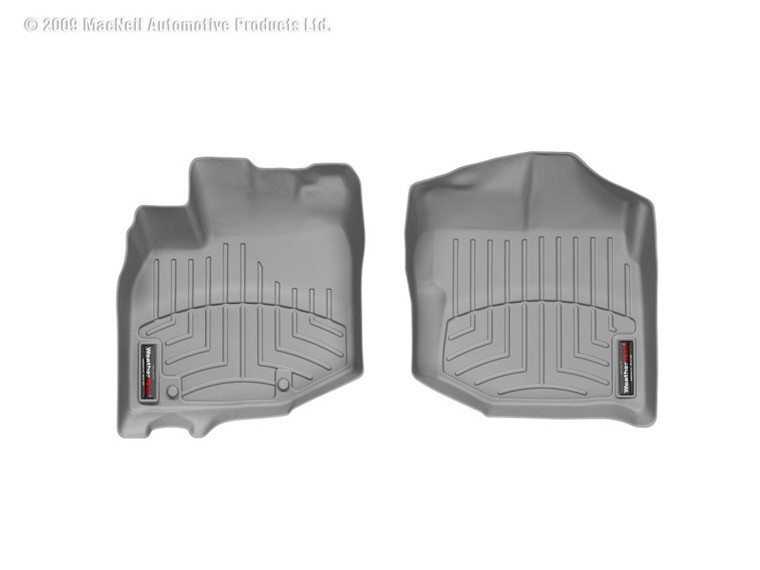 WeatherTech 09-13 Honda Fit Front FloorLiner - Grey 461811