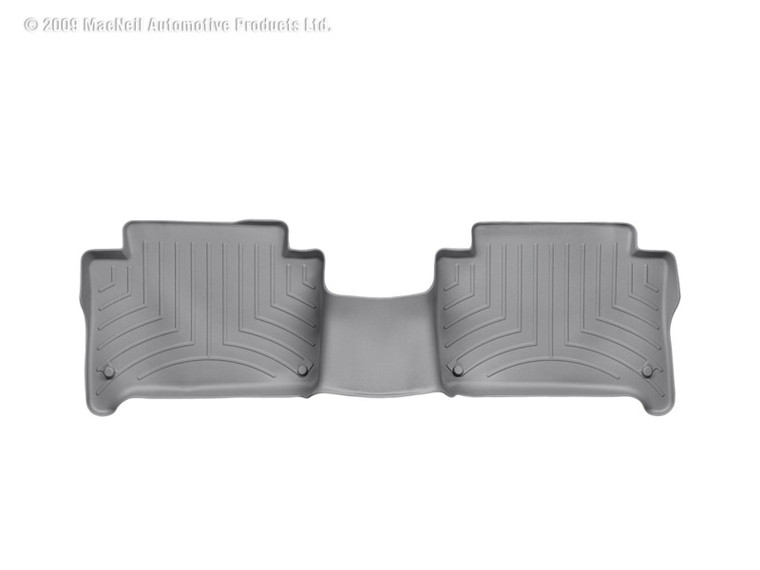 WeatherTech 07+ Audi Q7 Rear FloorLiner - Grey 461512