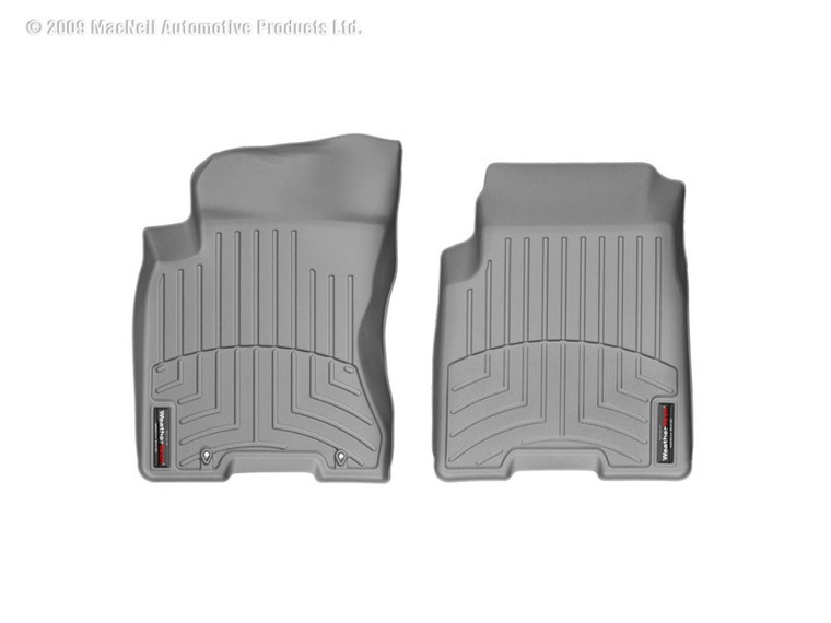 WeatherTech 08-13 Nissan Rogue Front FloorLiner - Grey