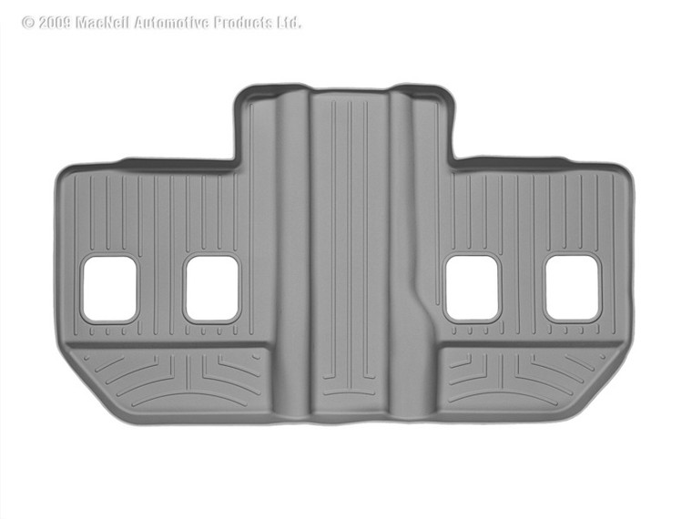 WeatherTech 07-13 Cadillac Escalade ESV Rear FloorLiner - Grey 460665