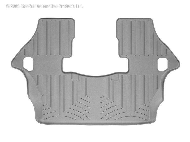 WeatherTech 04+ Nissan Armada Rear FloorLiner - Grey 460193