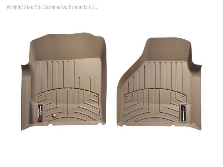WeatherTech 02-06 Dodge Ram 1500 Pickup QuadCab Front FloorLiner - Tan 450041