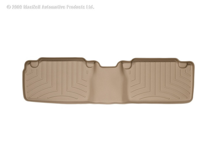 WeatherTech 06+ Honda Civic Coupe / Si Coupe Rear FloorLiner - Tan