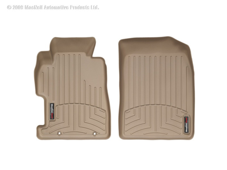 WeatherTech 06-11 Honda Civic Front FloorLiner - Tan 450901