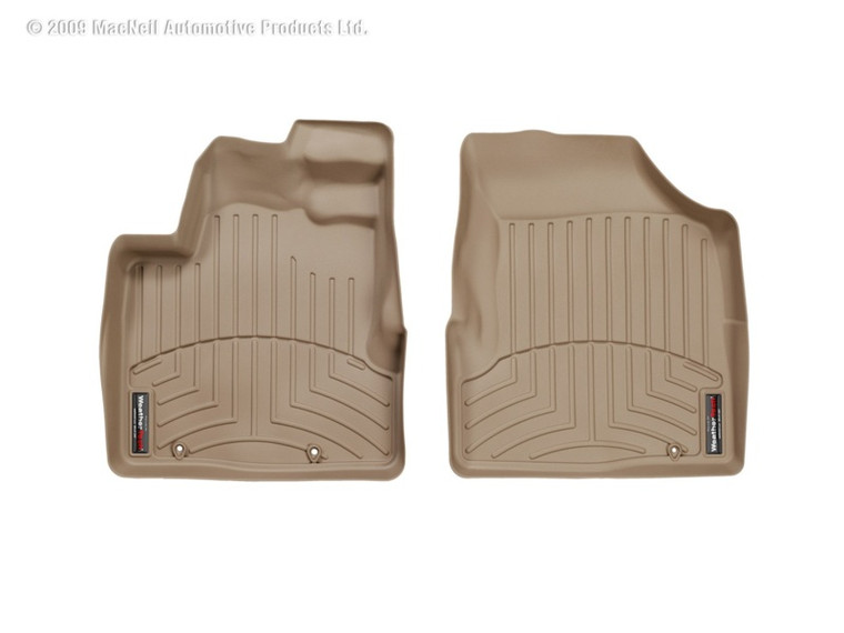 WeatherTech 06+ Honda Ridgeline Front FloorLiner - Tan