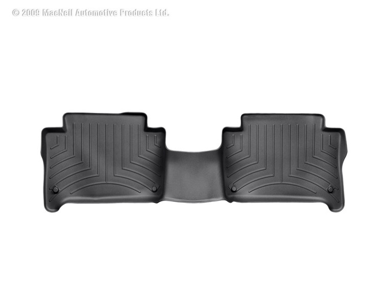 WeatherTech 07+ Audi Q7 Rear FloorLiner - Black 441512