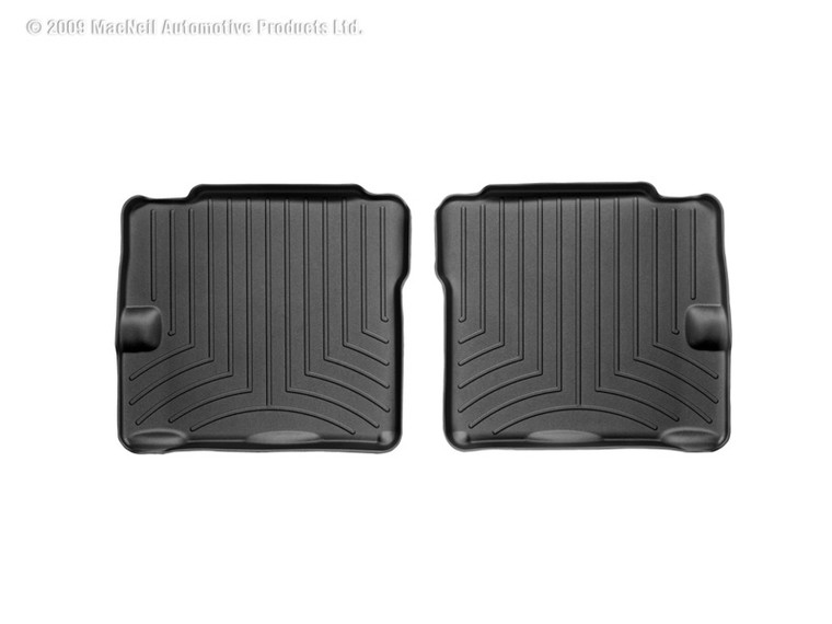 WeatherTech 04+ Chrysler Pacifica Rear FloorLiner - Black 440942