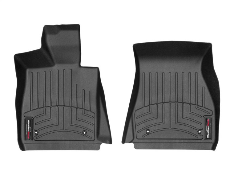 WeatherTech 19+ BMW 850i Coupe Front FloorLiner - Black