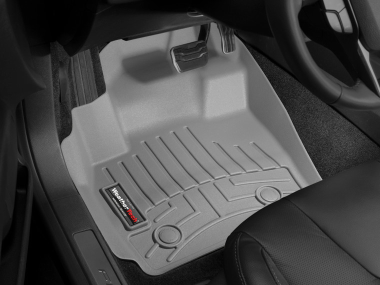WeatherTech 14+ Kia Soul Front and Rear Floorliners - Grey