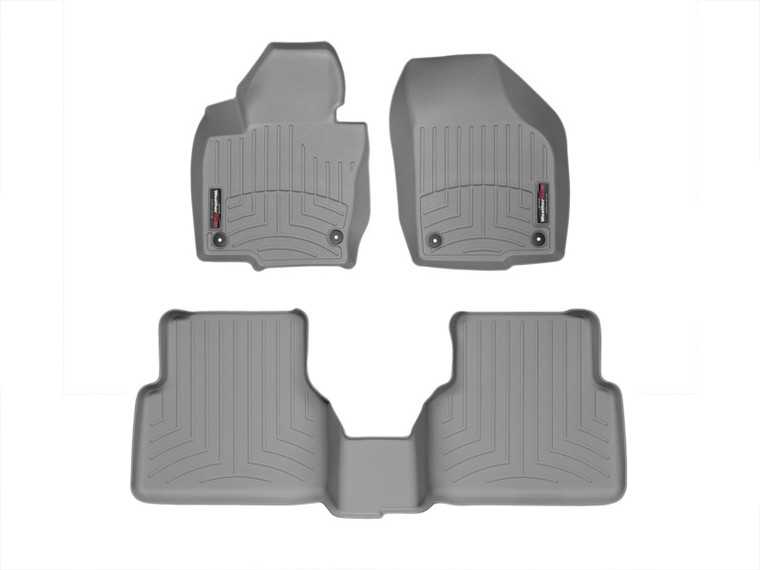 WeatherTech 09-13 Volkswagen Tiguan Front and Rear Floorliners - Grey