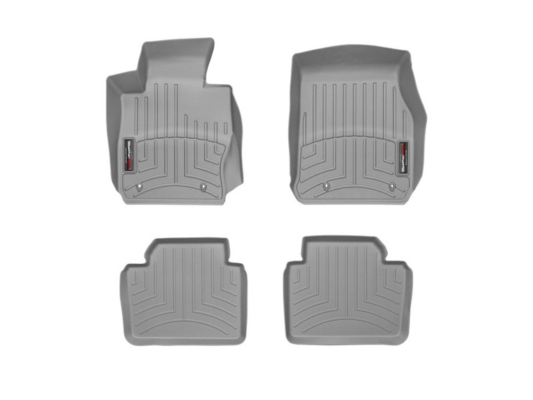 WeatherTech 12+ BMW 3-Series Front and Rear Floorliners - Grey