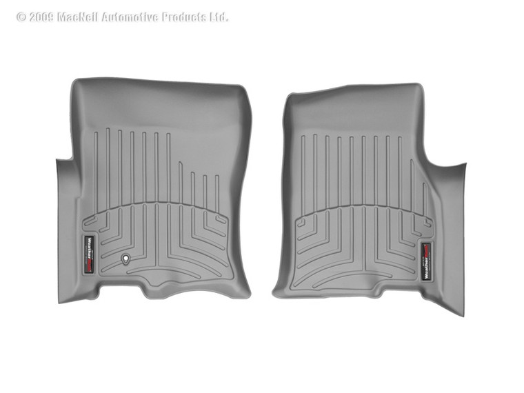 WeatherTech 07+ Ford Expedition Front FloorLiner - Grey