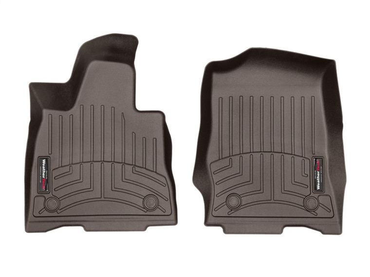 WeatherTech 20+ Lincoln Aviator Front FloorLiner - Cocoa