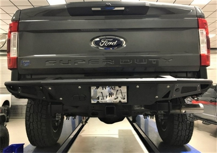 N-Fab RBS-H Rear Bumper 2017 Ford F250/F350 Super Duty - Tex. Black