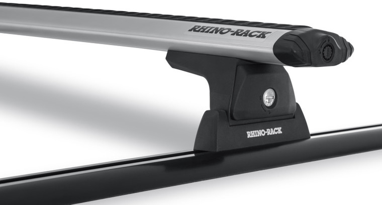 Rhino-Rack Vortex 65in 2 Bar Roof Rack w/Tracks - Silver