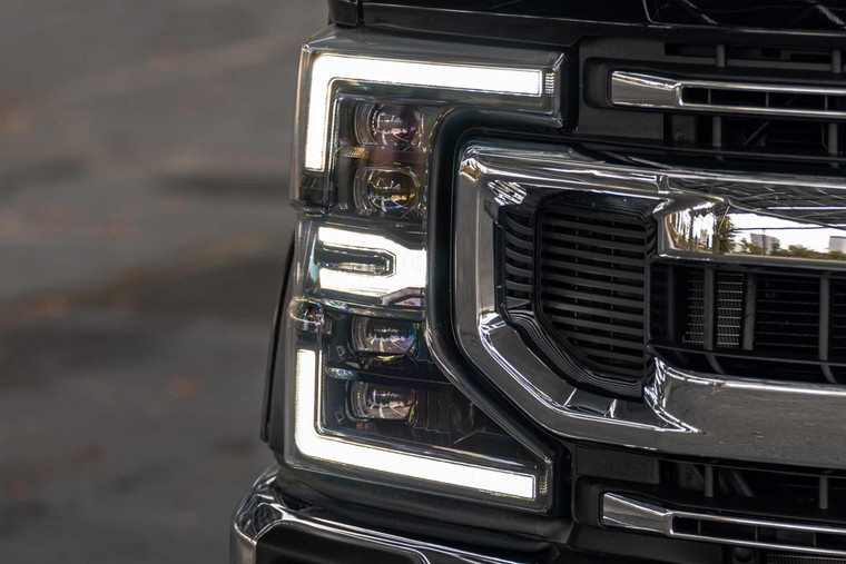 XB LED Headlights: Ford Super Duty (2020+) (Pair / ASM)