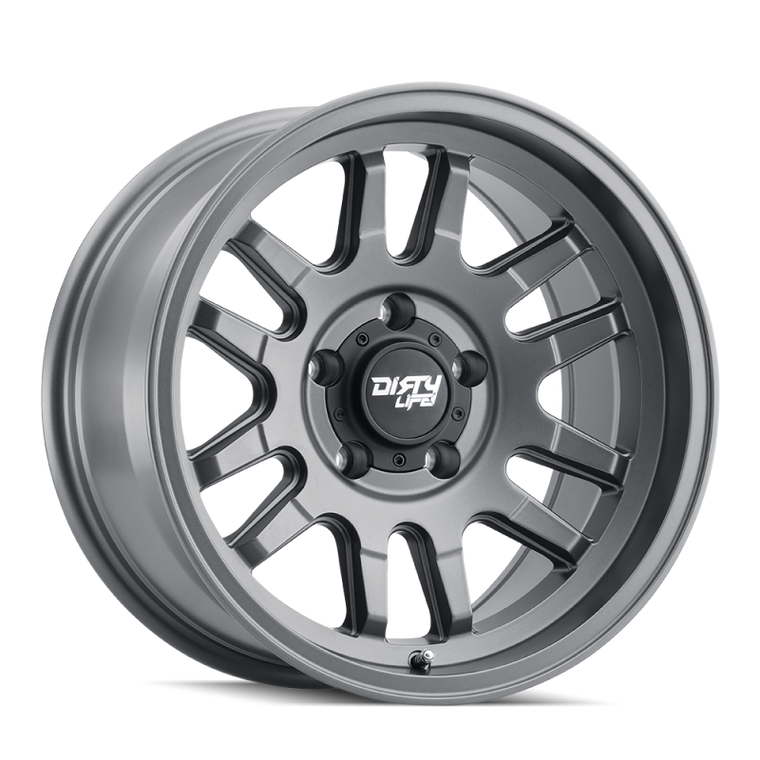 Dirty Life 9310 Canyon 17x9 / 5x127 BP / -38mm Offset / 71.5mm Hub Satin Graphite Wheel