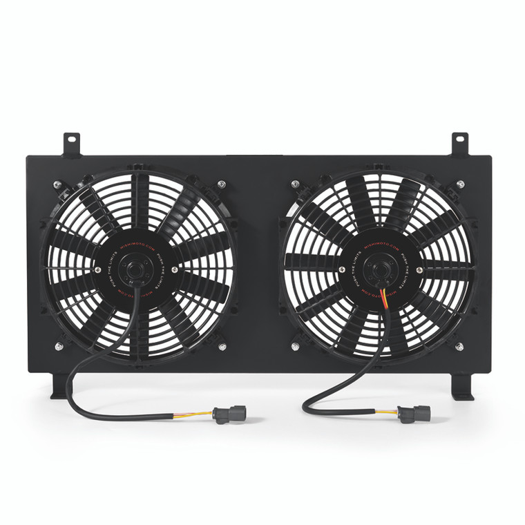 Mishimoto 02-06 Acura RSX Aluminum Fan Shroud Black