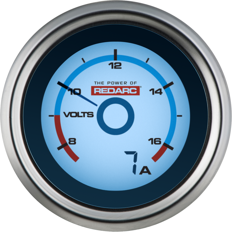 SINGLE BAT. VOLTAGE GAUGE