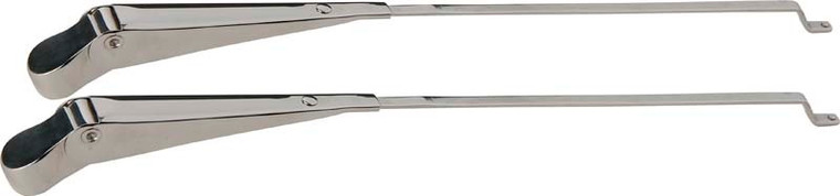 Kentrol 68-86 Jeep Windshield Wiper Arms Pair CJ - Polished Silver