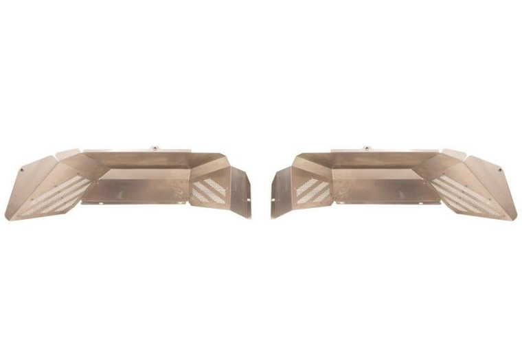 Fishbone Offroad 2020+ Jeep Gladiator Inner Fenders Rear Raw Aluminum