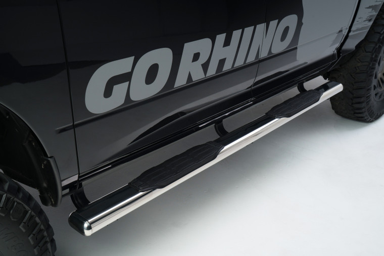 Go Rhino 18-20 Jeep Wrangler JLU 5in 1000 Series Complete Kit w/Sidestep + Brkts 105450673PS