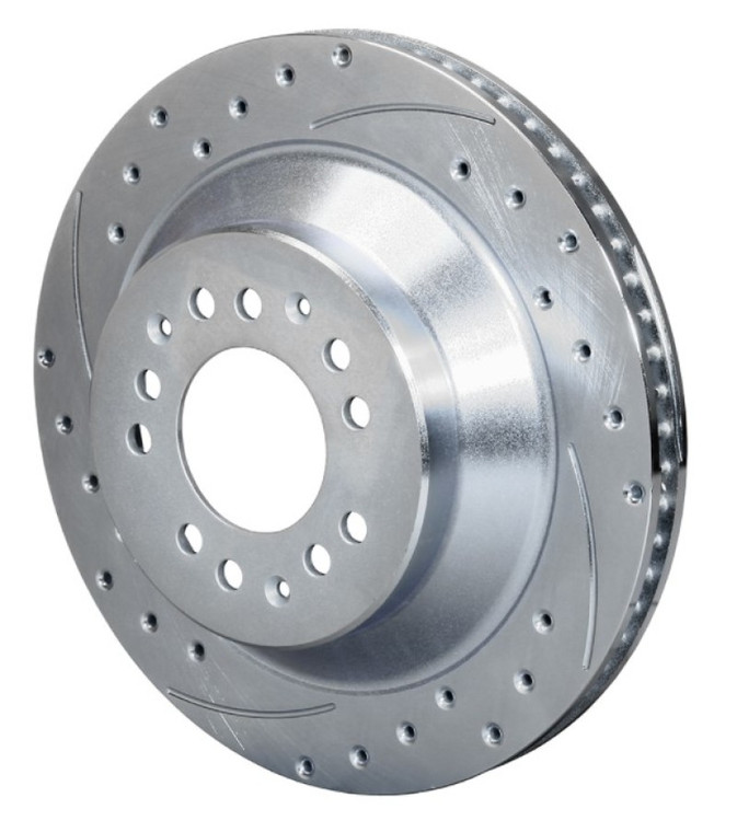 Wilwood Rotor-1.75 Offset SRP BLK Drl 12.88 x 1.10 - 5x4.50/4.75in 160-12190-BK
