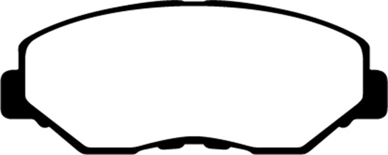 EBC 13-15 Acura ILX 1.5 Hybrid Yellowstuff Front Brake Pads