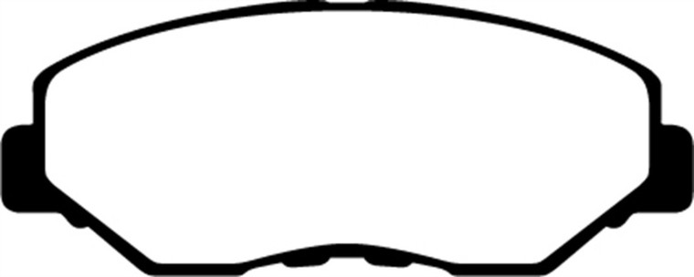 EBC 13-15 Acura ILX 1.5 Hybrid Redstuff Front Brake Pads