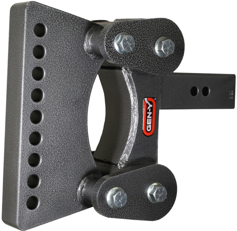 Gen Y The Boss TorsionFlex 2.5In Weight Distribution Shank 7In Drop 2400 lb TW 21K Hitch