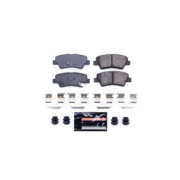 Power Stop 12-17 Hyundai Azera Rear Z23 Evolution Sport Brake Pads w/Hardware