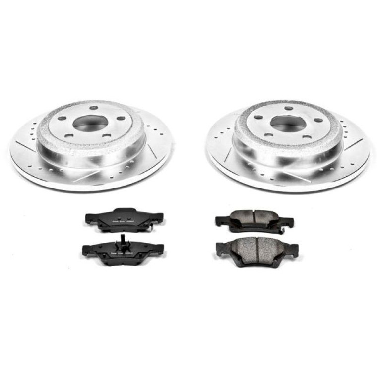 Power Stop 11-19 Dodge Durango Rear Z23 Evolution Sport Brake Kit K5950