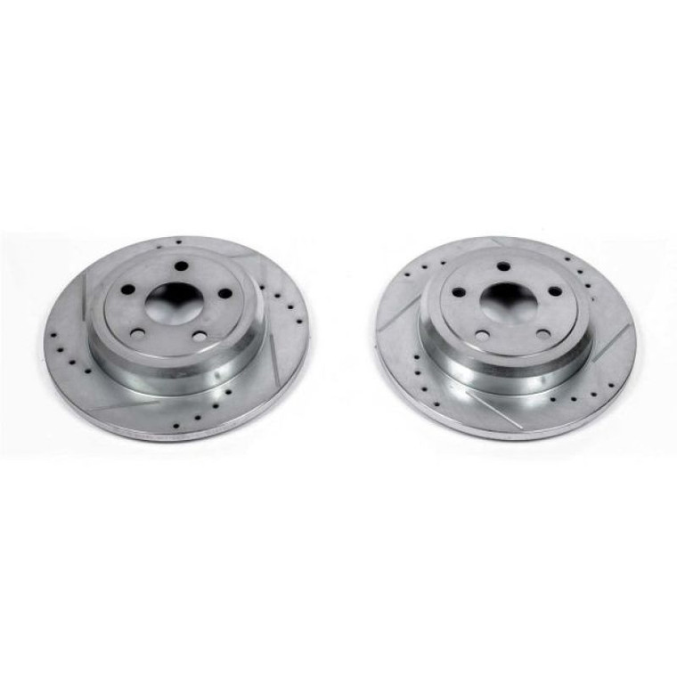 Power Stop 11-19 Dodge Durango Rear Evolution Drilled & Slotted Rotors - Pair AR83075XPR