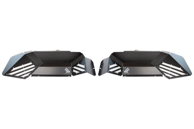 Fishbone Offroad 2020+ JT Gladiator Rear - Black Aluminum Inner Fenders