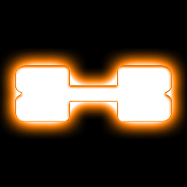 ORACLE Lighting Universal Illuminated LED Letter Badges - Matte White Surface Finish - X 3140-X-005