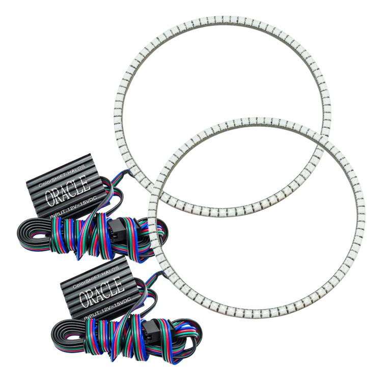 Oracle Toyota FJ Cruiser 07-14 LED Waterproof Halo Kit - ColorSHIFT w/o Controller